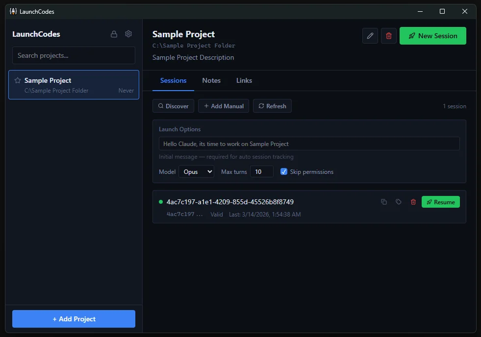 LaunchCodes Dashboard